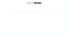 Desktop Screenshot of cristinamolino.com